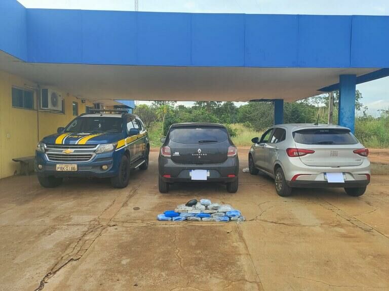 Imagem de compartilhamento para o artigo Dois são presos com 18 kg de maconha na BR-262 em Água Clara da MS Todo dia